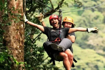 Canopy (Tirolina) en 100% Aventura Park