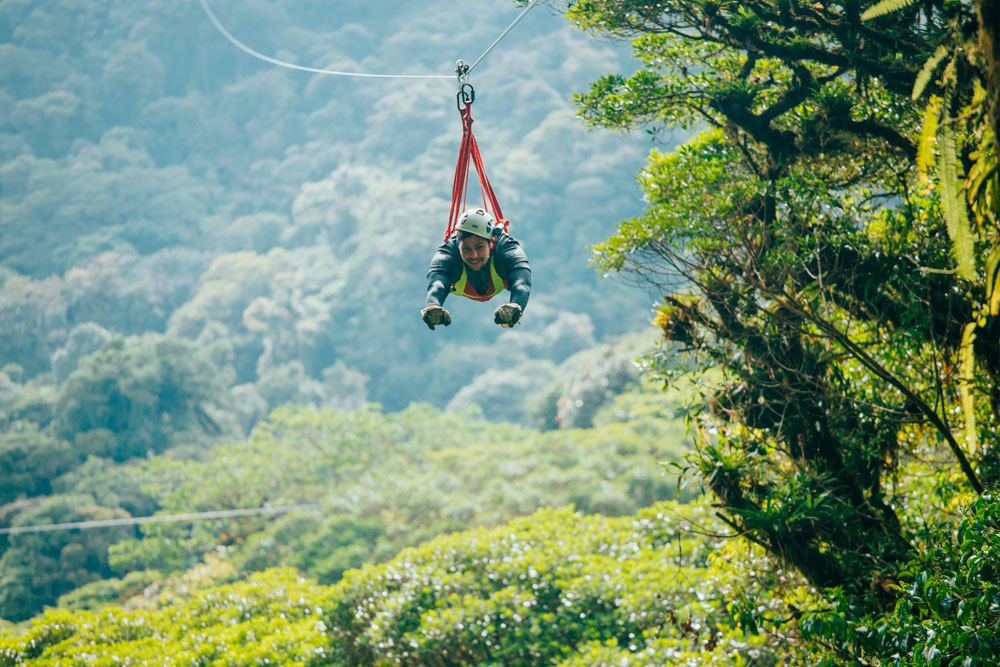 Canopy (Tirolina) en Selvatura Park