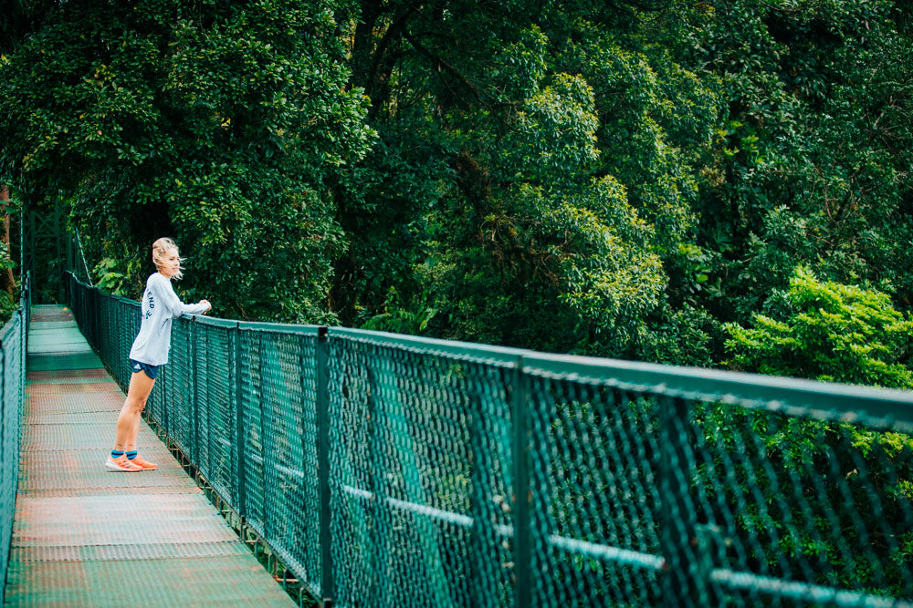 Puentes colgantes en el parque Selvatura