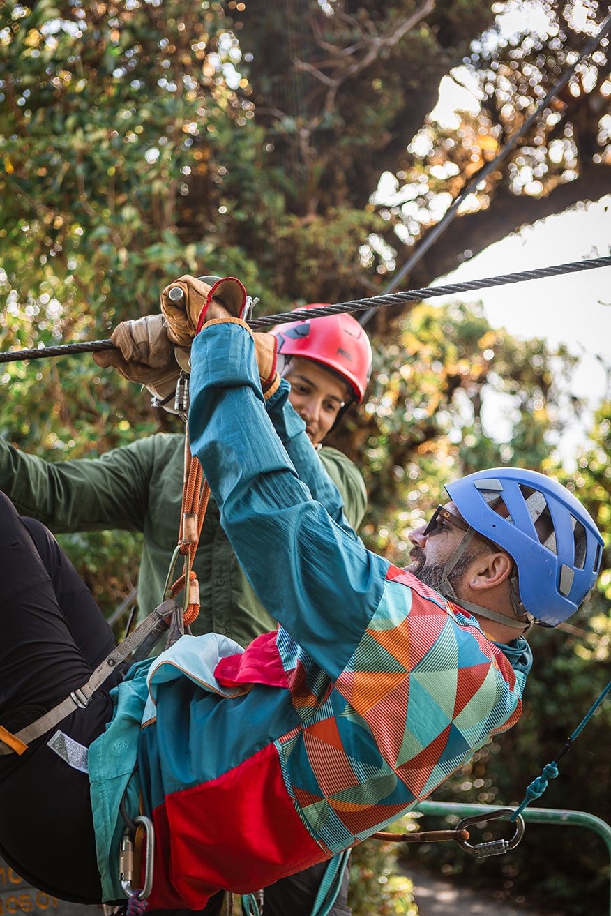 Zipline at Treetopia Park